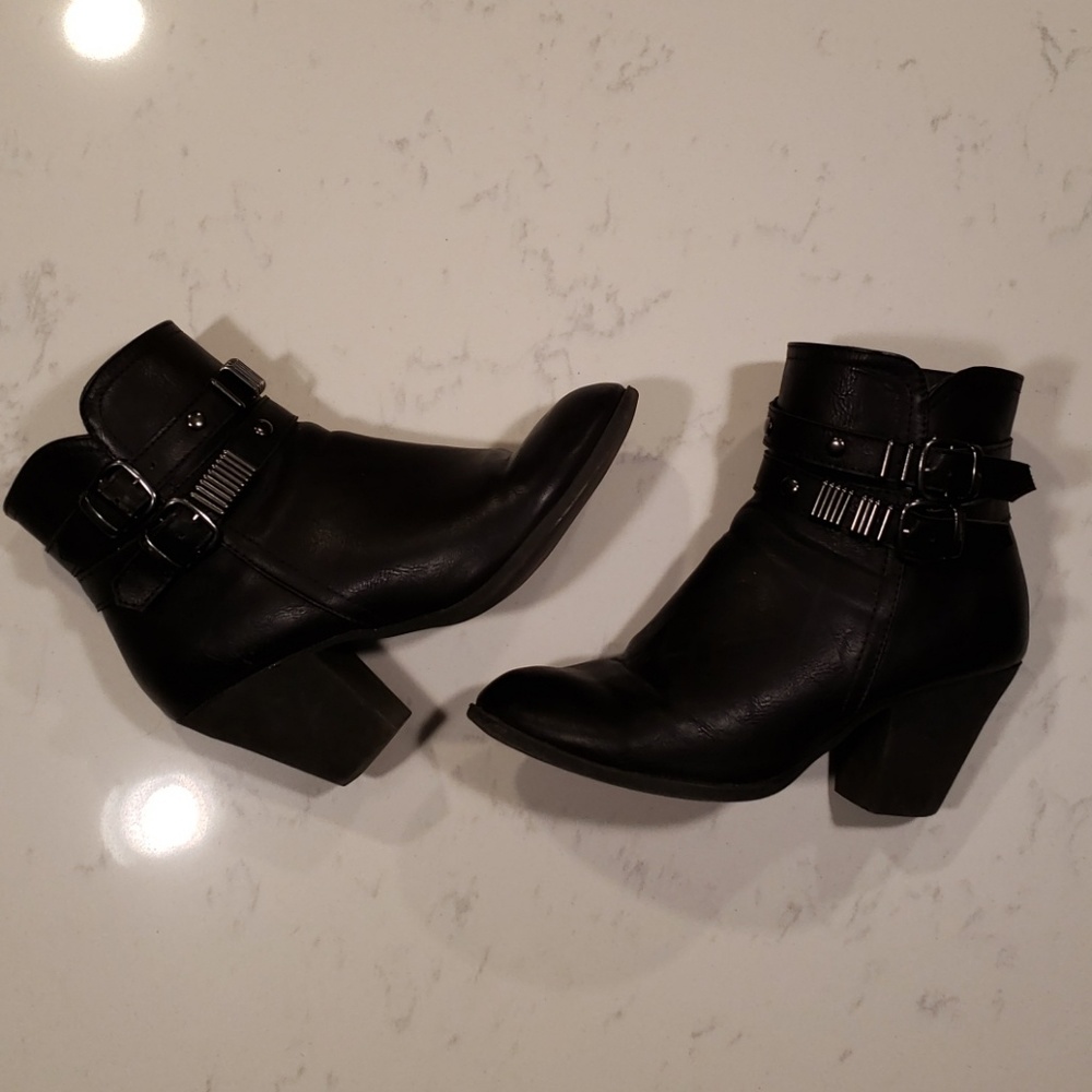 Black booties